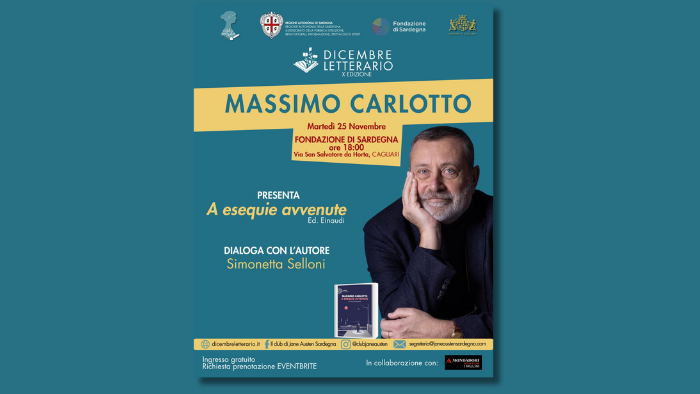 Massimo Carlotto torna in Sardegna con “A esequie avvenute”