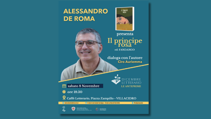 Alessandro De Roma a Villacidro con “Il principe rosa”: quando i sogni dell’infanzia si scontrano con la realtà
